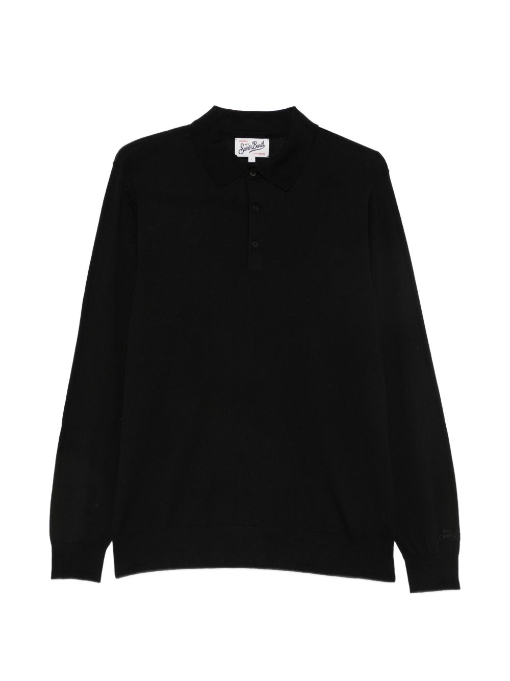 MC2 SAINT BARTH Polo in lana nera 