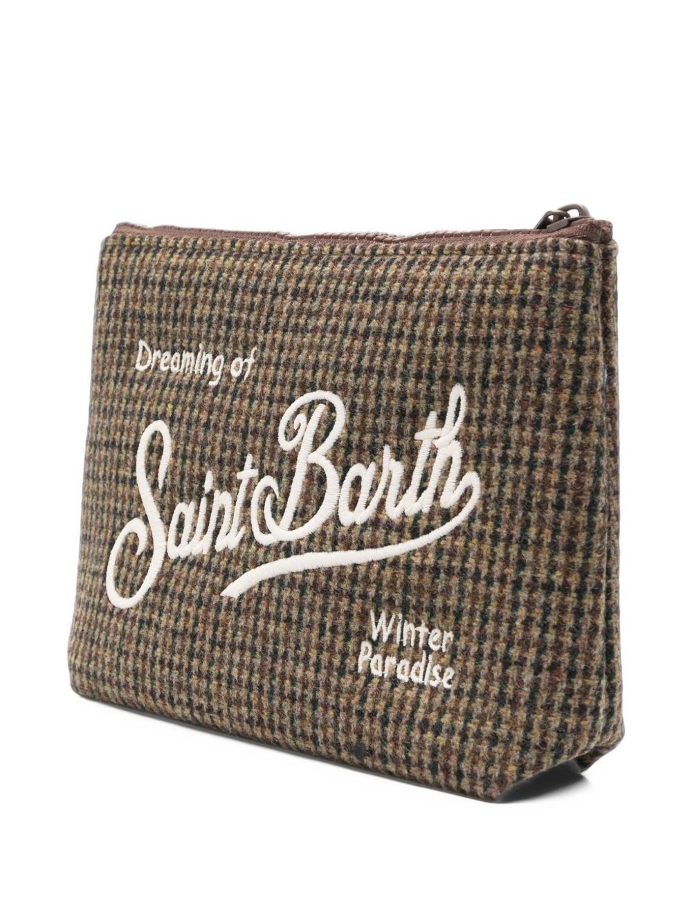 MC2 SAINT BARTH Pochette Aline Wool marrone 