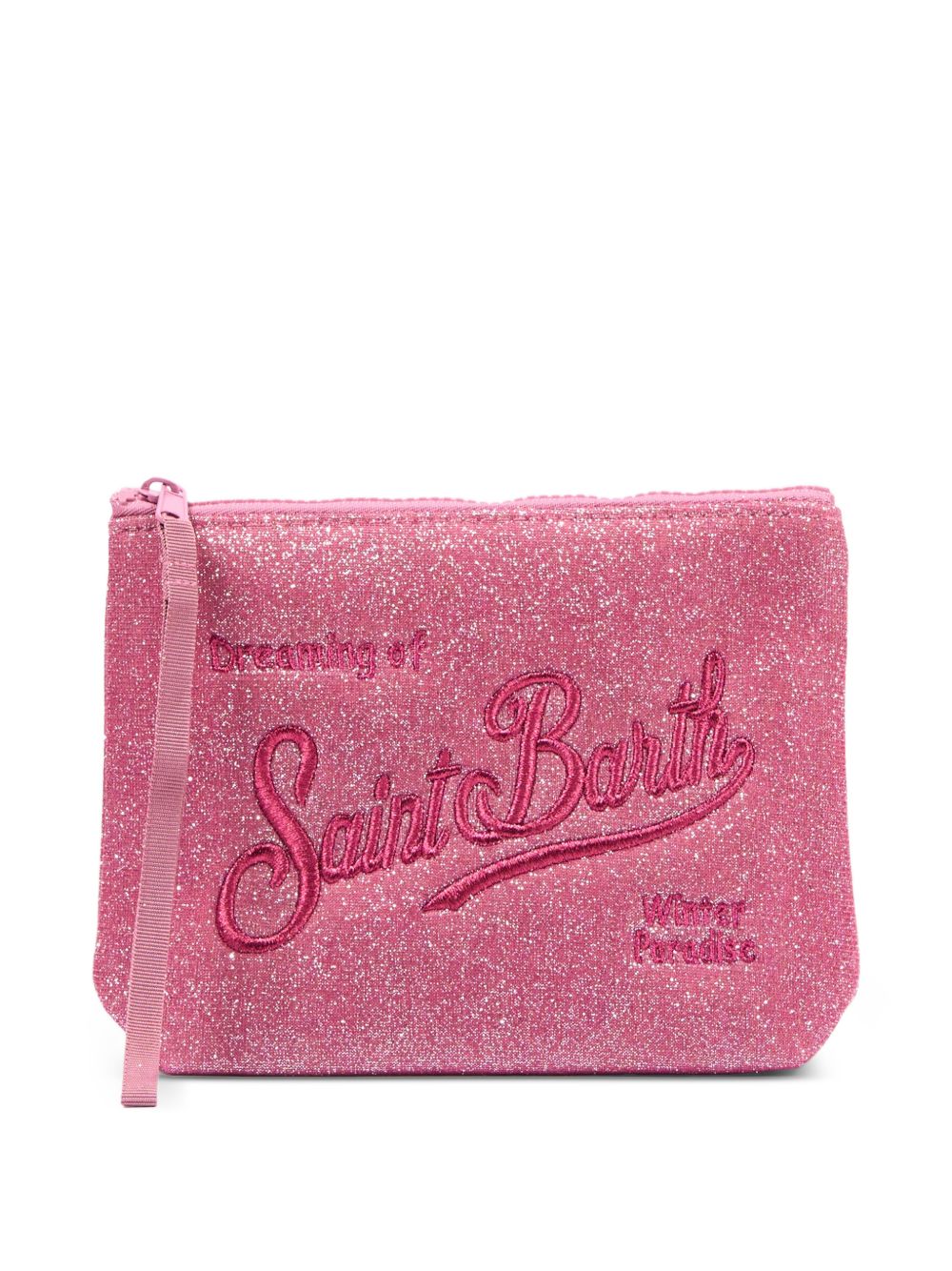 MC2 SAINT BARTH Pochette Aline lurex rosa 