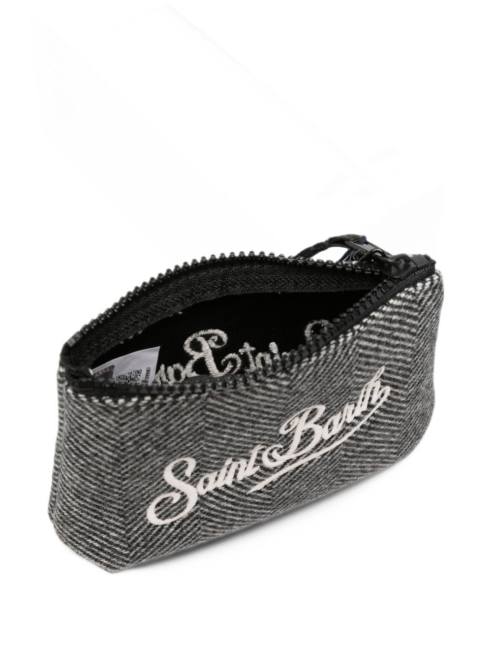 MC2 SAINT BARTH Pochette Aline mini con motivo spigato 
