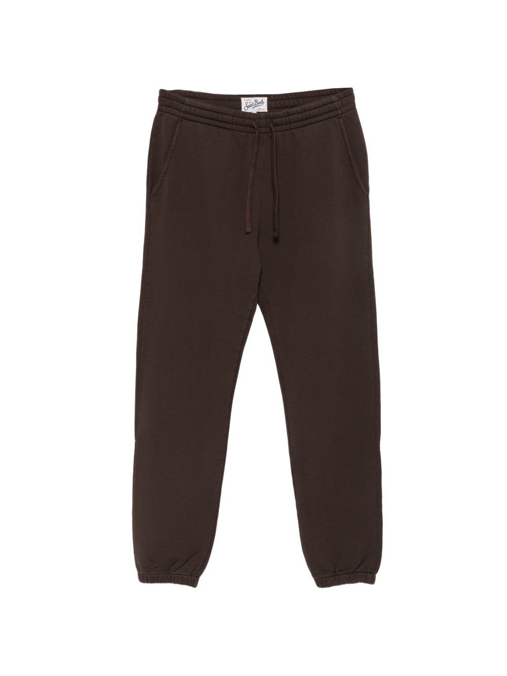 MC2 SAINT BARTH Pantaloni di tuta in cotone marrone 
