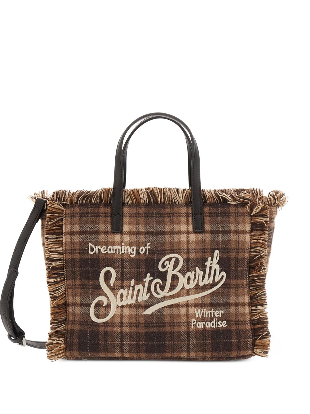 MC2 SAINT BARTH Borsa a quadri Colette 