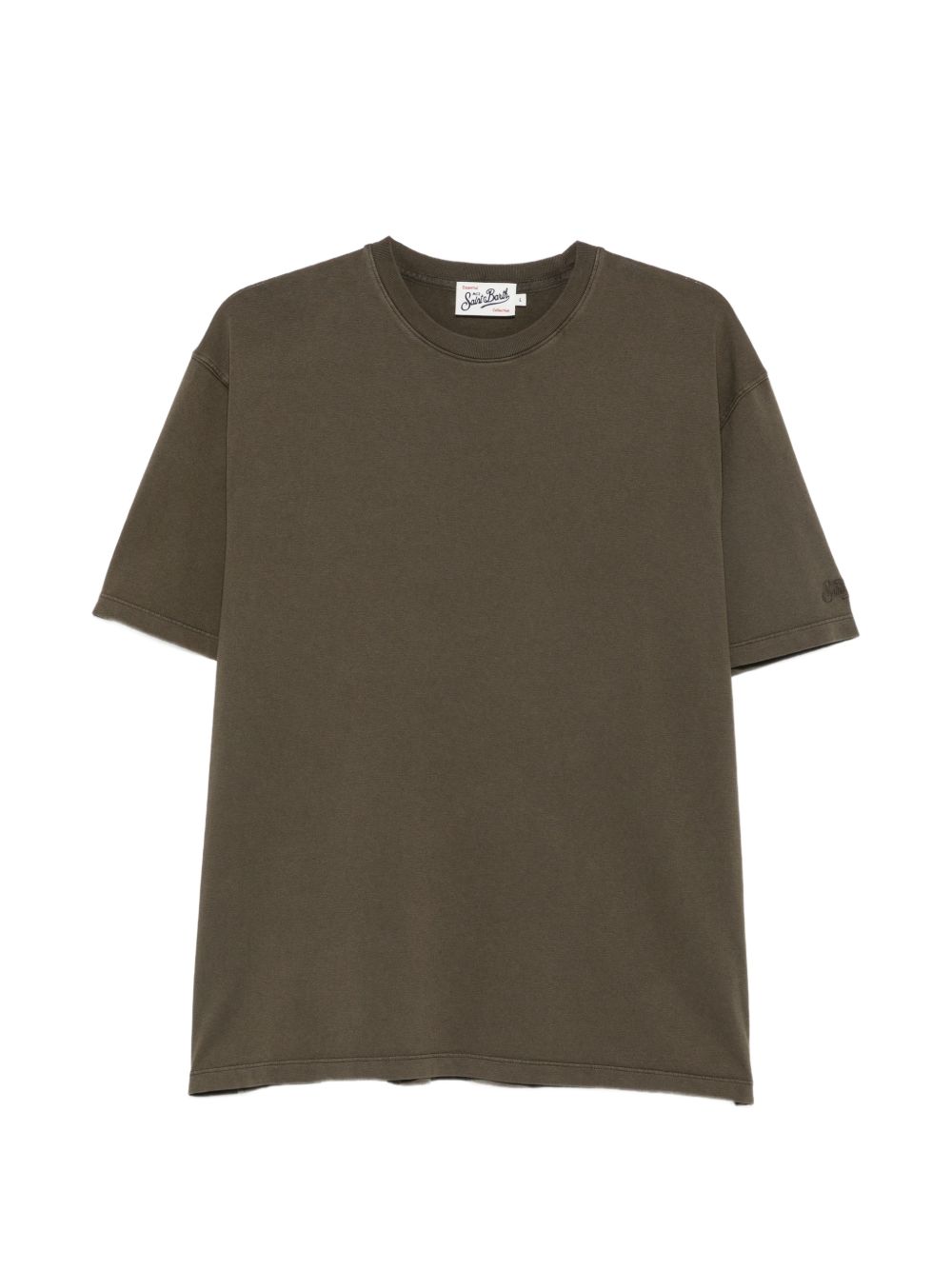 MC2 SAINT BARTH T-shirt a maniche corte verde in cotone 