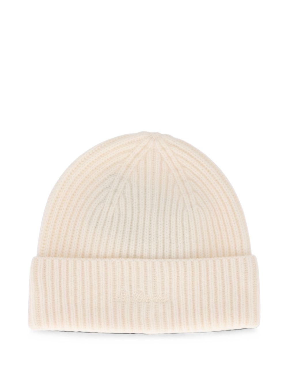 MC2 SAINT BARTH Cappello Moss in pura lana con ricamo logo 