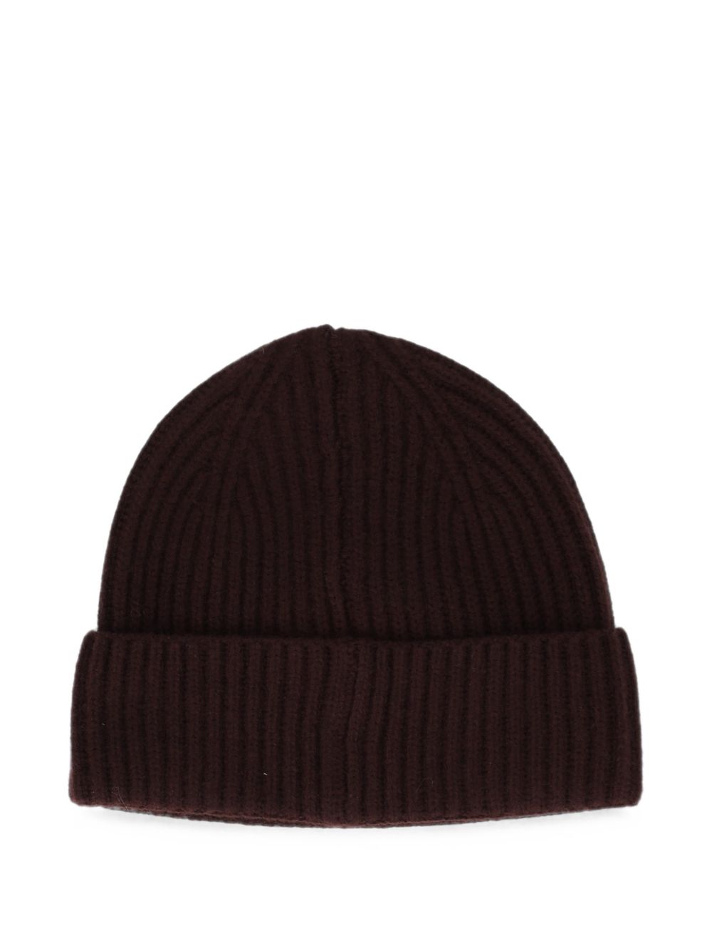 MC2 SAINT BARTH Cappello Moss in lana a coste marrone 