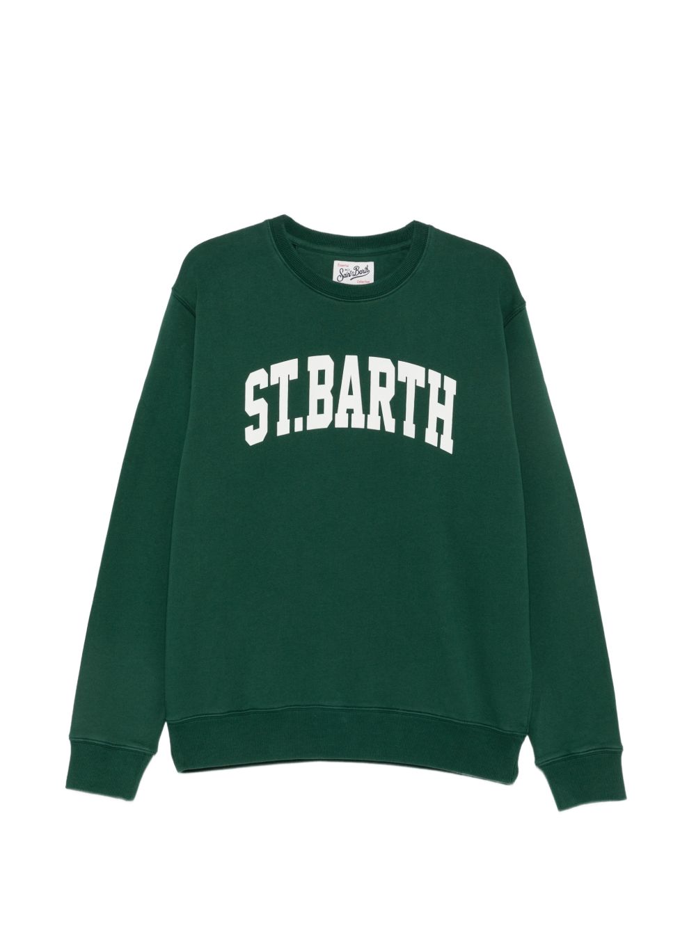 MC2 SAINT BARTH Felpa girocollo in cotone con logo 