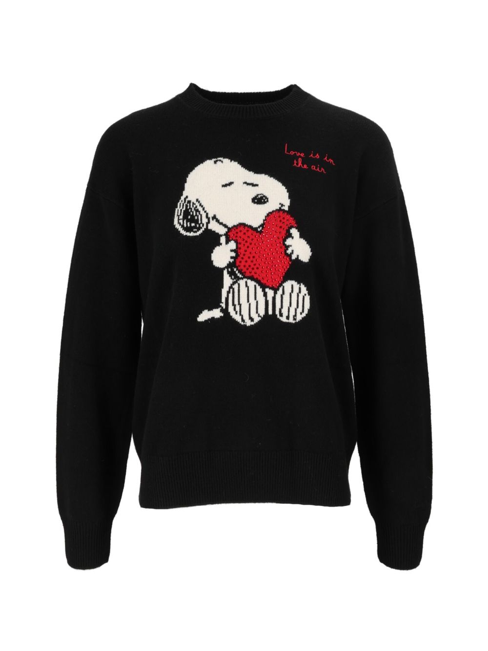 MC2 SAINT BARTH Maglia girocollo nera Tessa 
