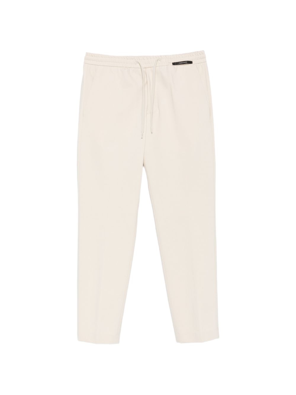 MICHAEL COAL Pantaloni color sabbia con coulisse 
