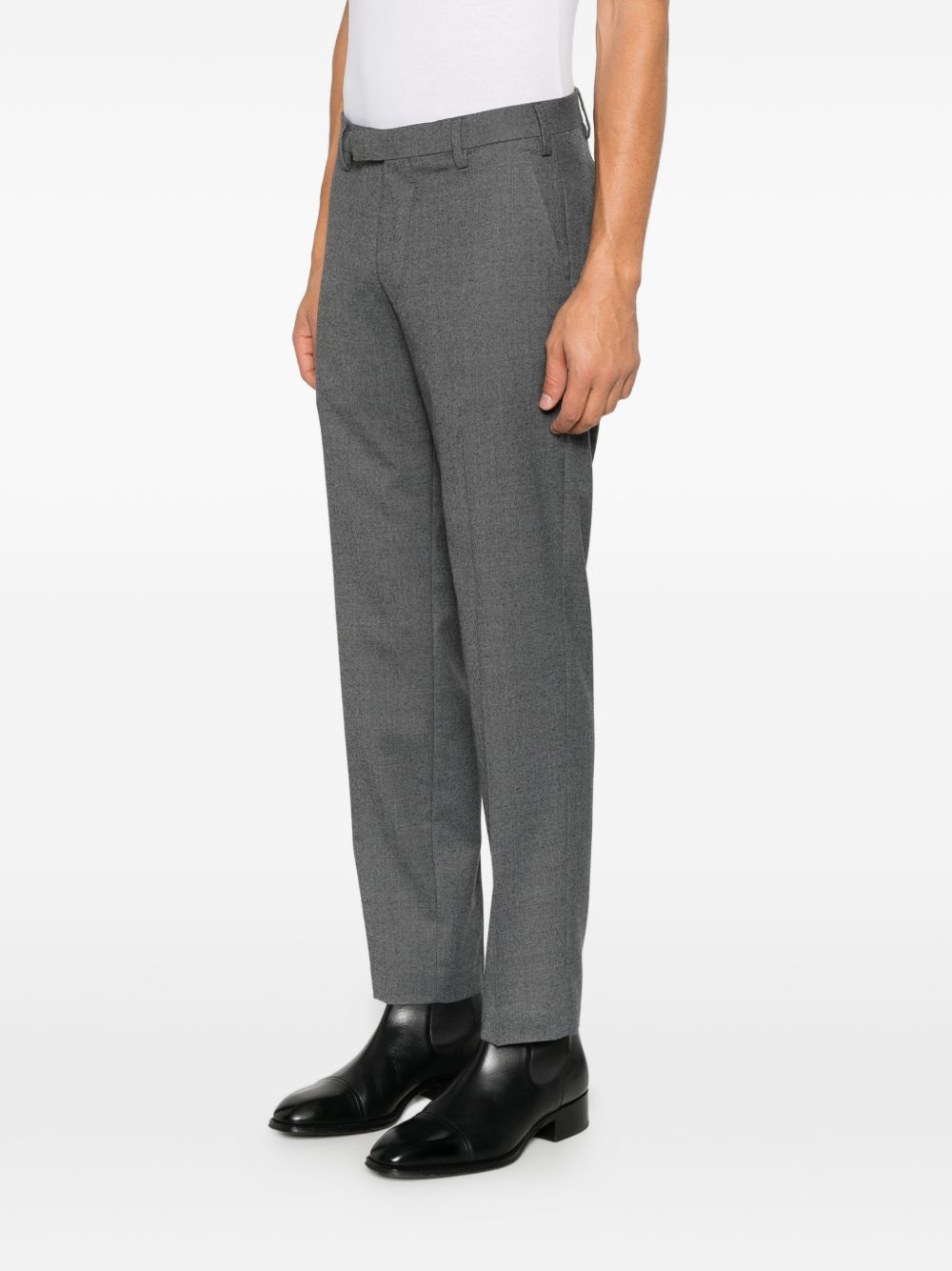 MICHAEL COAL Pantaloni grigi in cotone 