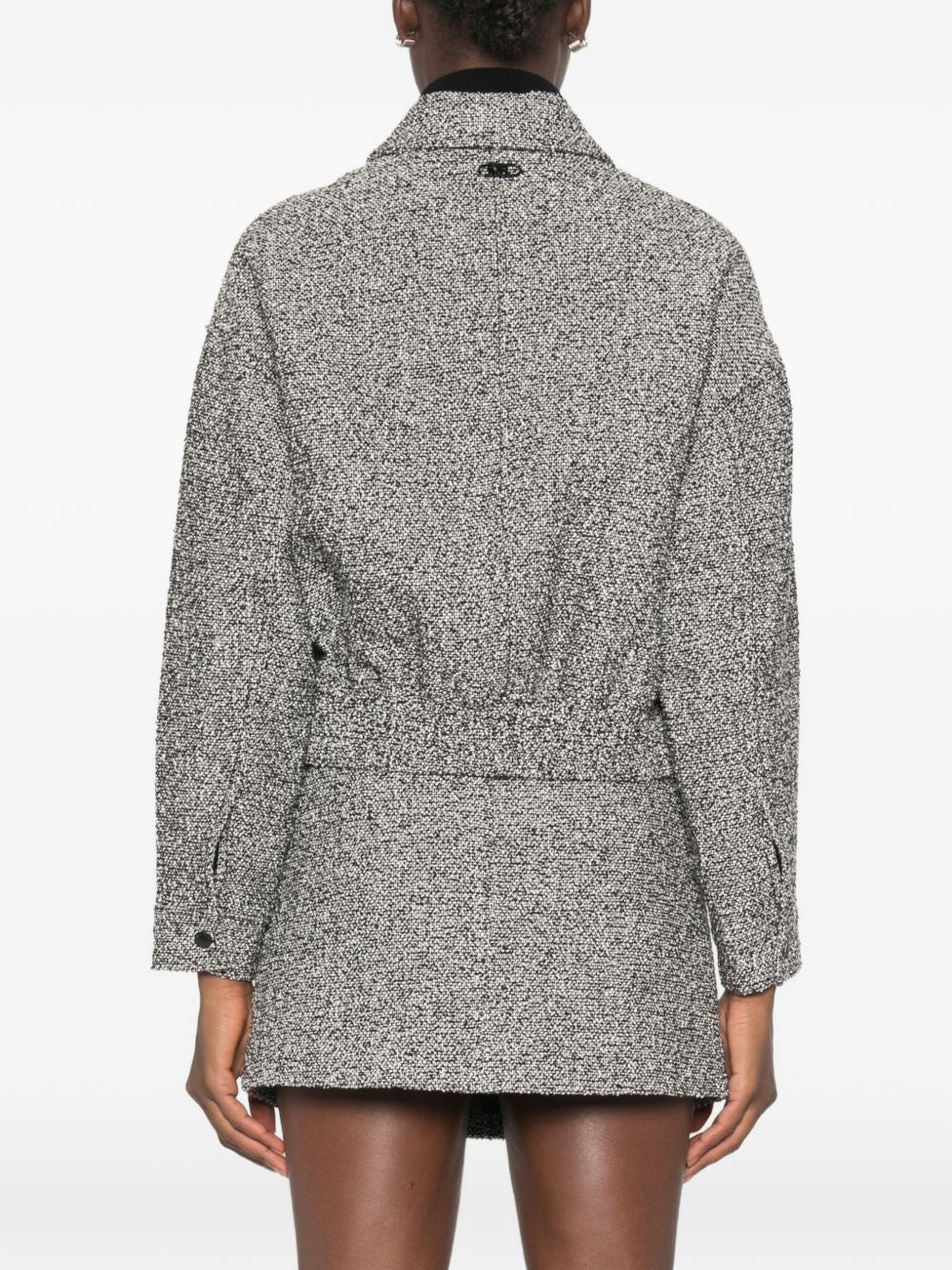 MICHAEL KORS Giacca bomber grigia con tasche 