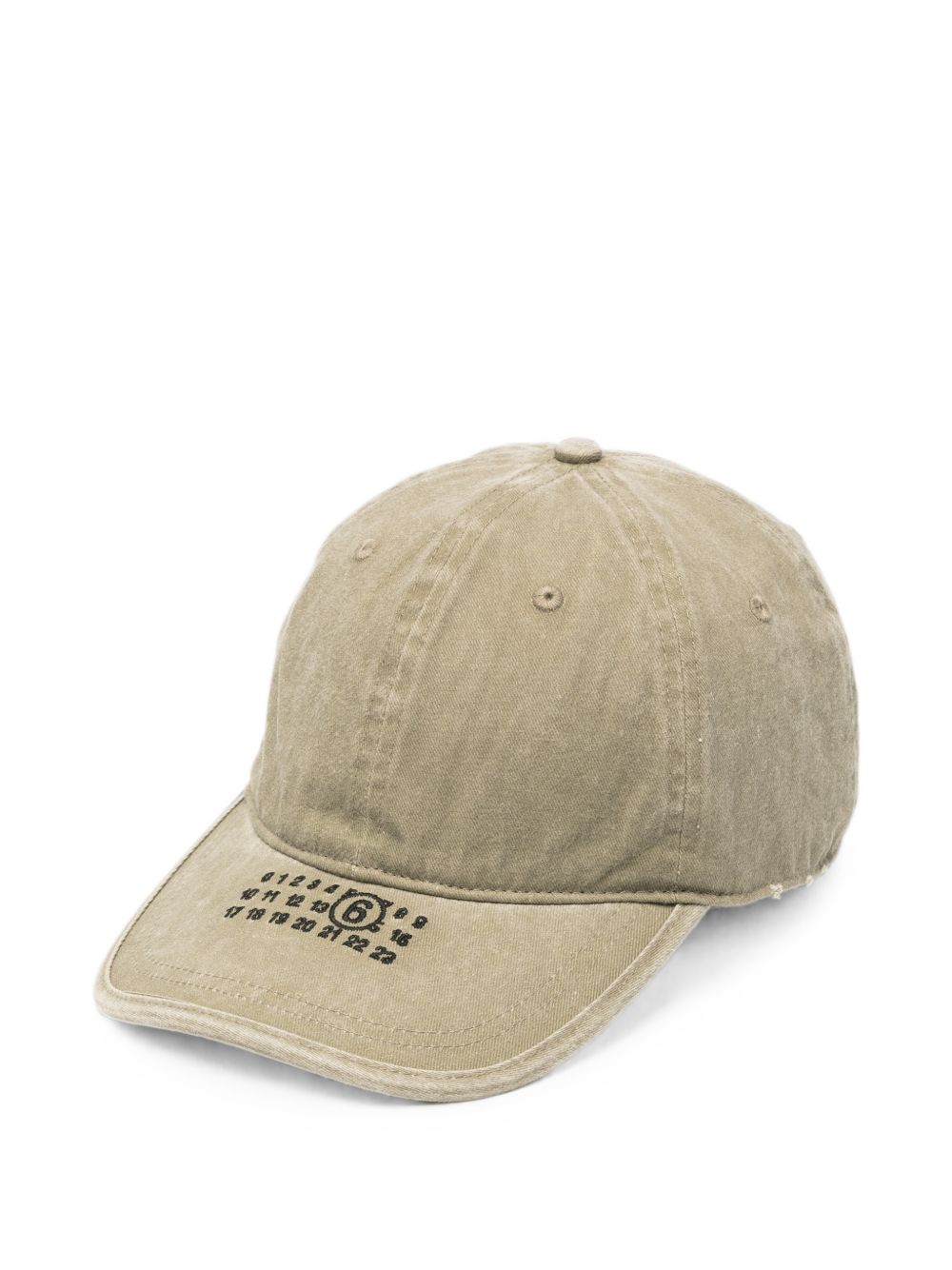 MM6 MAISON MARGIELA Cappello da baseball in cotone con logo 