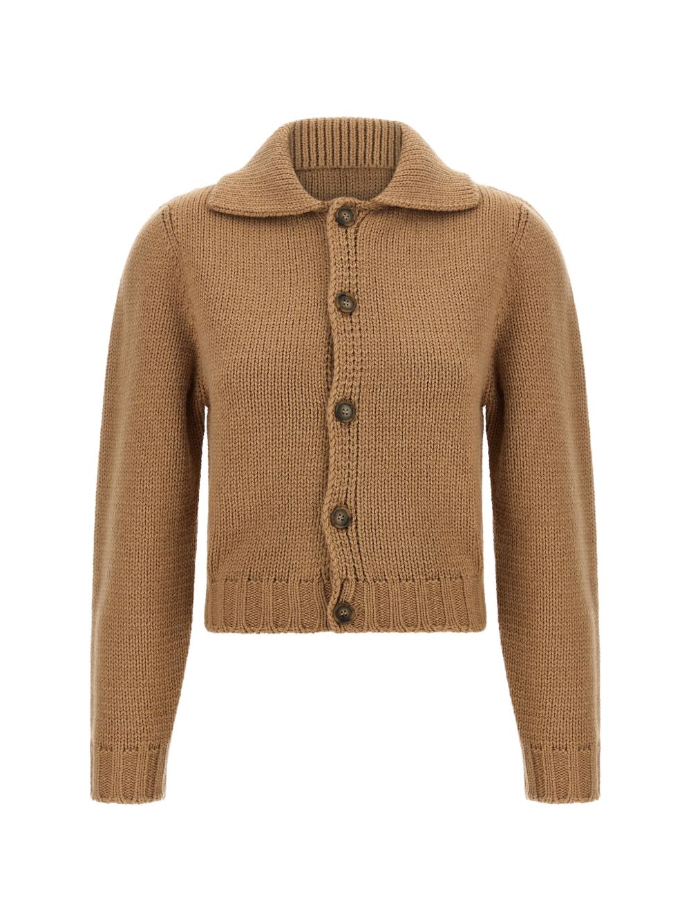 MM6 MAISON MARGIELA Cardigan in maglia beige 