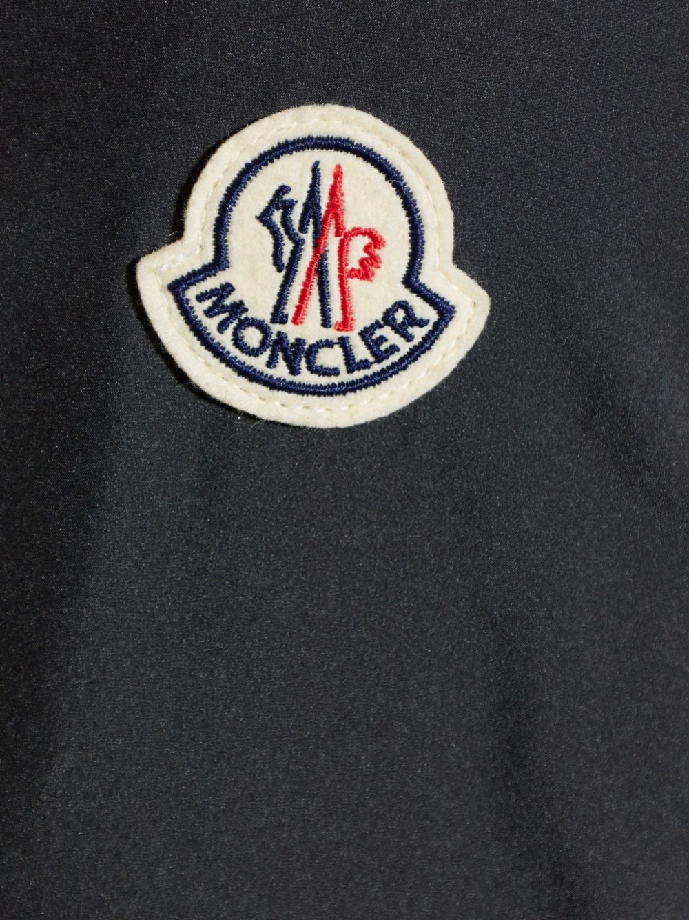 MONCLER Giacca antivento trapuntata nera NORVIANE JACKET 