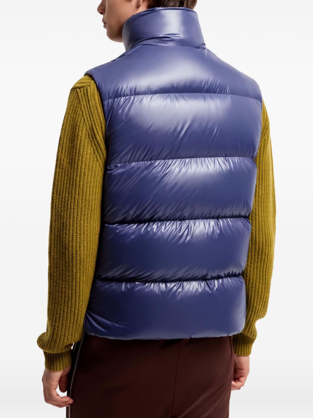 MONCLER Gilet imbottito Belice con tasche e collo alto 
