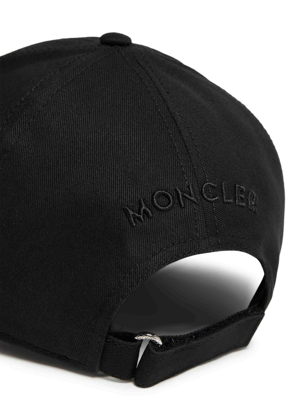 MONCLER Cappellino baseball in gabardine di cotone 