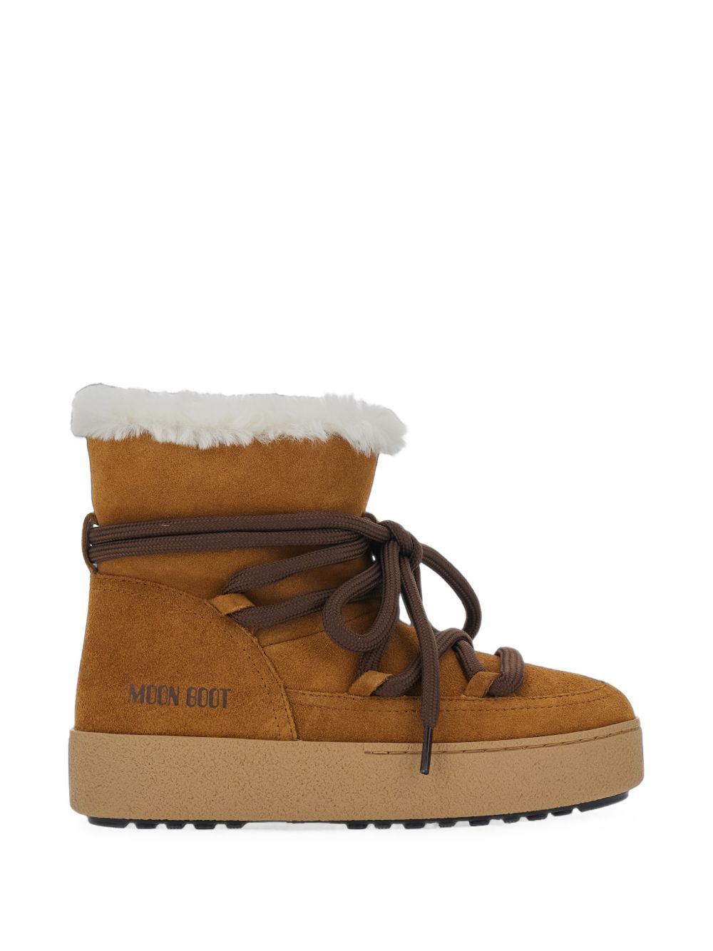 MOON BOOT Stivaletti TRACK SOFIA in pelle scamosciata imbottita 