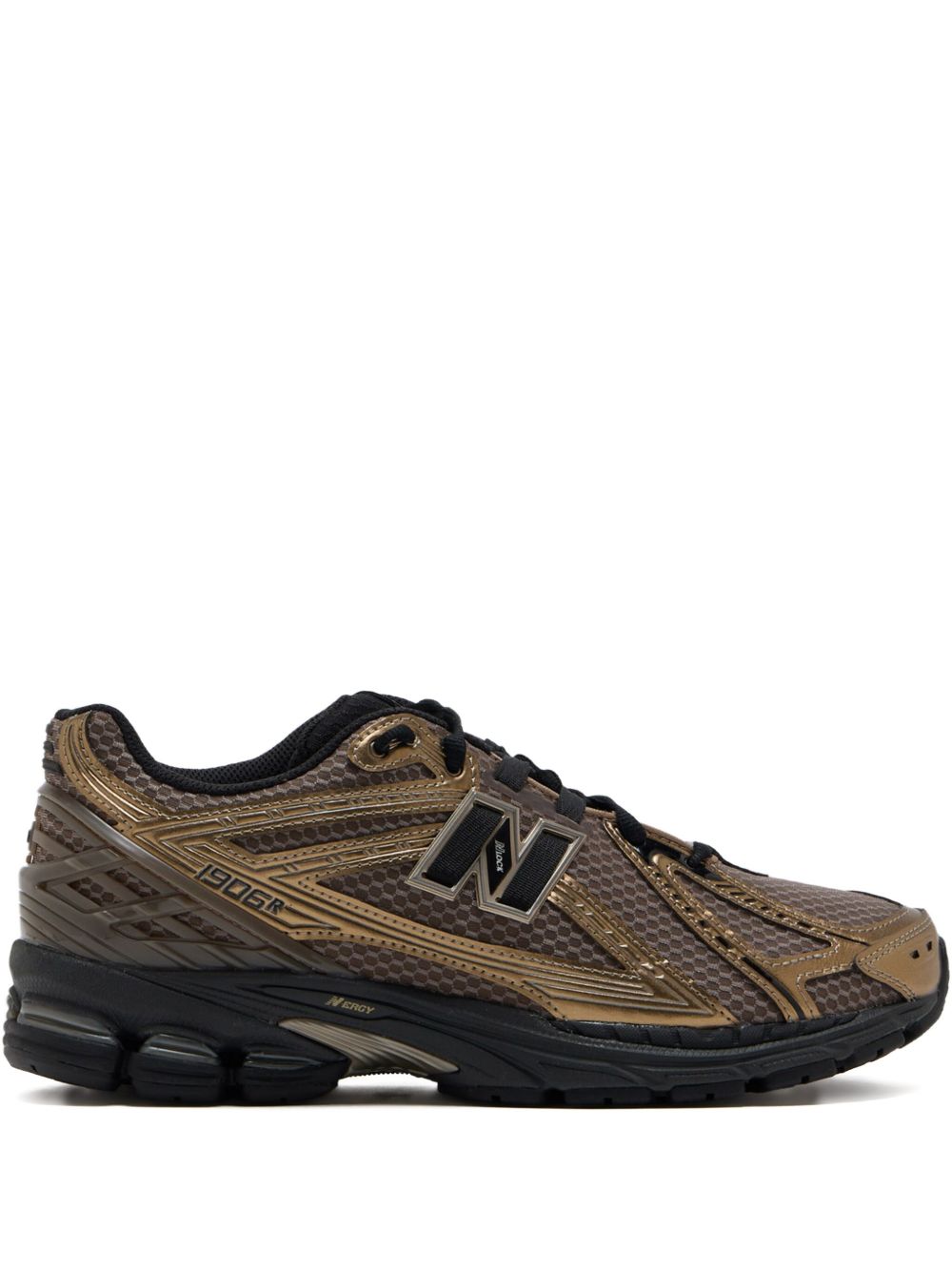 NEW BALANCE Sneakers unisex '1906' marroni firmate 