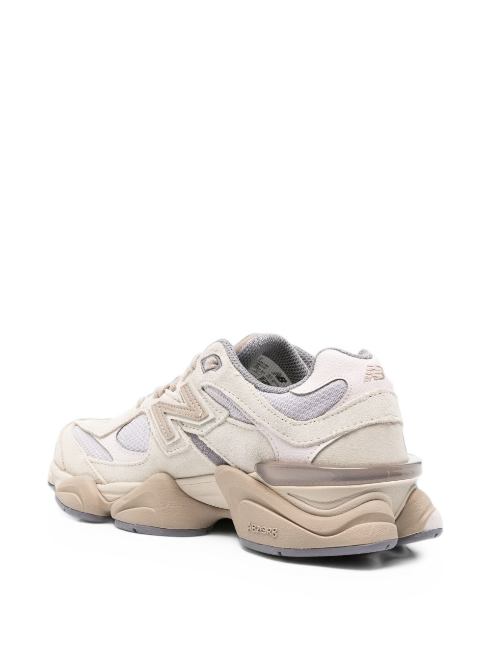 NEW BALANCE Sneakers in pelle con dettagli in suede beige 