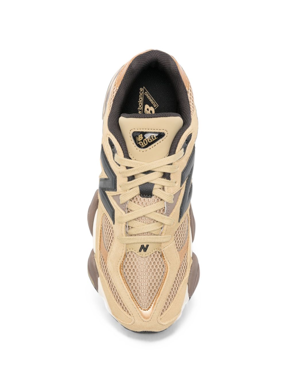 NEW BALANCE Sneakers 9060 in Camoscio con Ammortizzazione ABZORB 