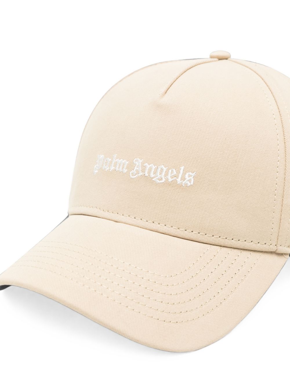 PALM ANGELS Cappello da baseball in cotone con logo 