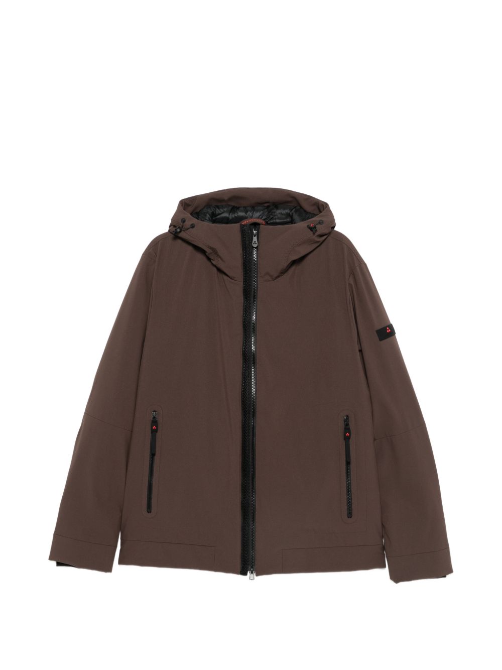 PEUTEREY Piumino Loge con tasche e cappuccio 