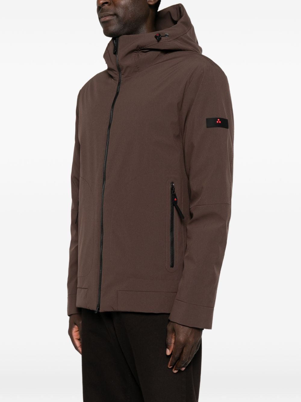 PEUTEREY Piumino Loge con tasche e cappuccio 