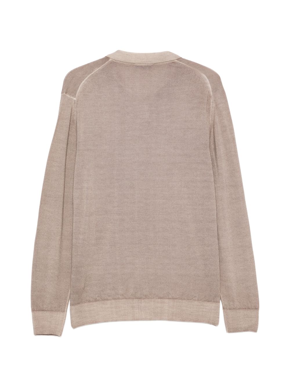 PIACENZA CASHMERE Polo beige in lana vergine 