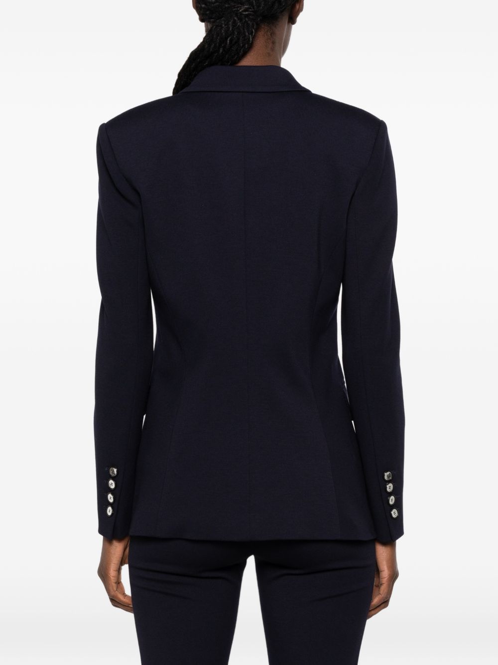 PINKO Giacca blazer New Signum nera foderata con tasche 