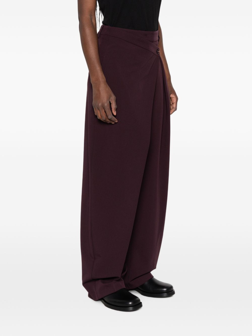 PINKO Pantaloni Pesce marroni morbidi casual chic 