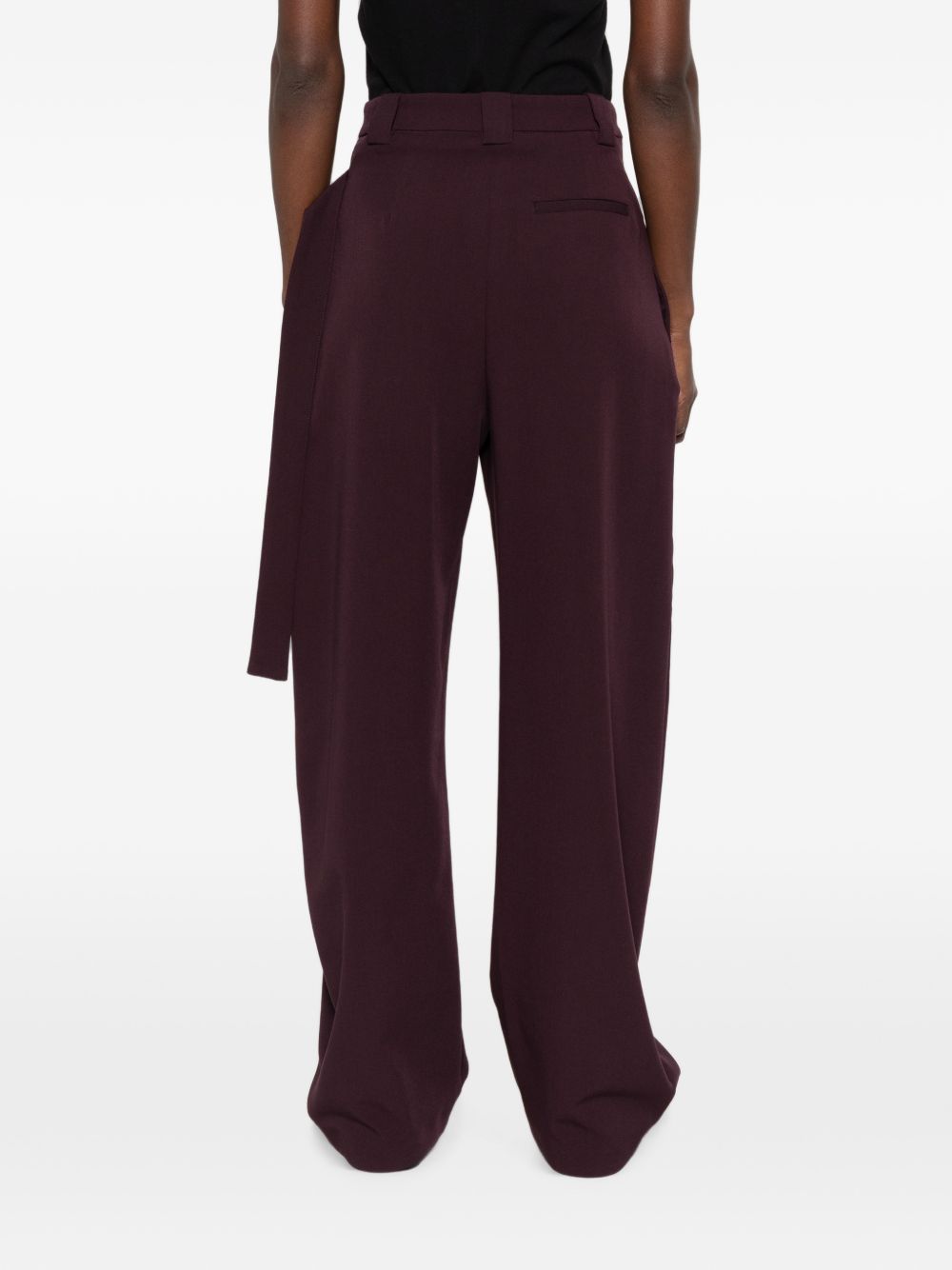 PINKO Pantaloni Pesce marroni morbidi casual chic 