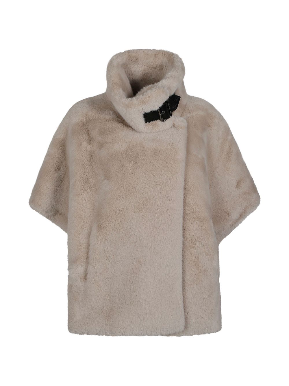 PINKO Cappotto beige NEW COMODINO effetto fur 