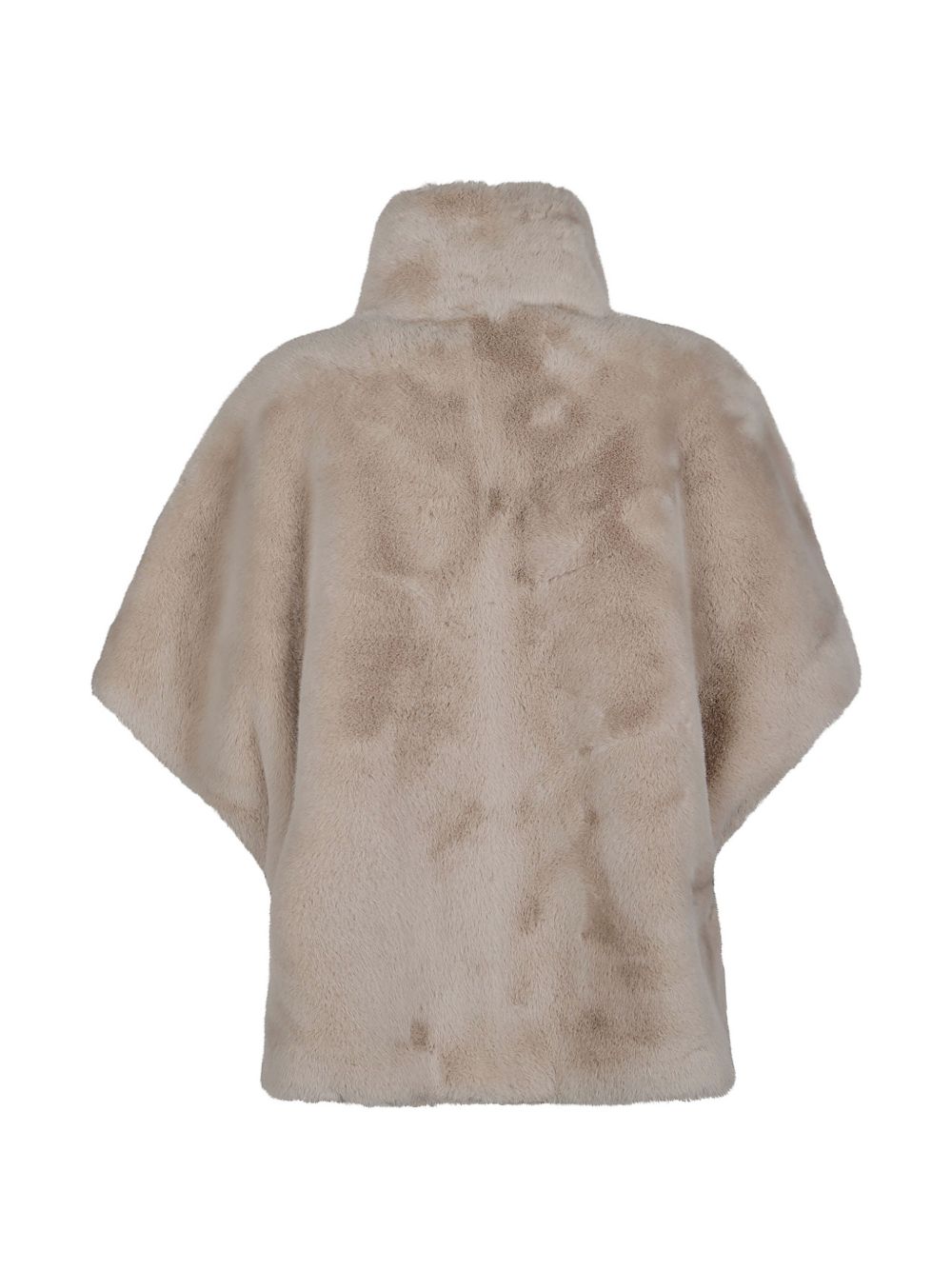 PINKO Cappotto beige NEW COMODINO effetto fur 