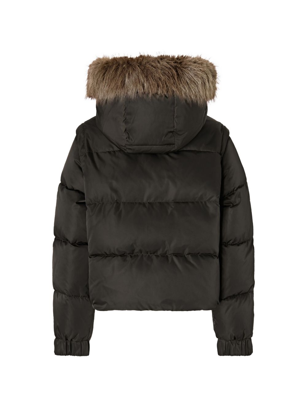 PINKO Piumino Godetia con cappuccio e zip 