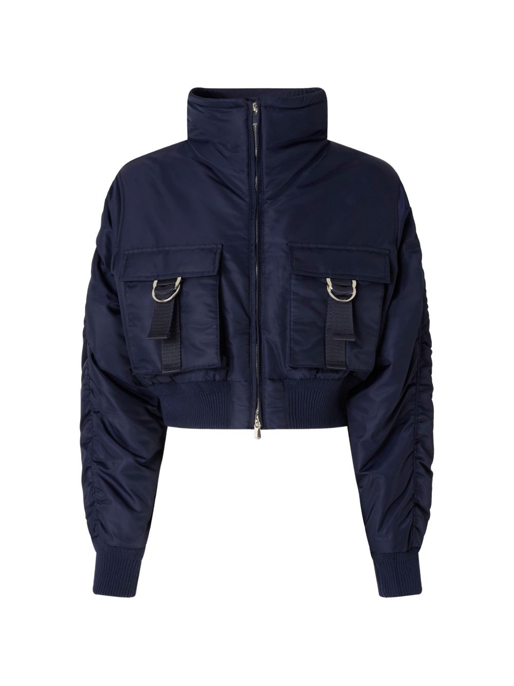 PINKO Giacca bomber corta Pinot con collo alto e tasche frontali 