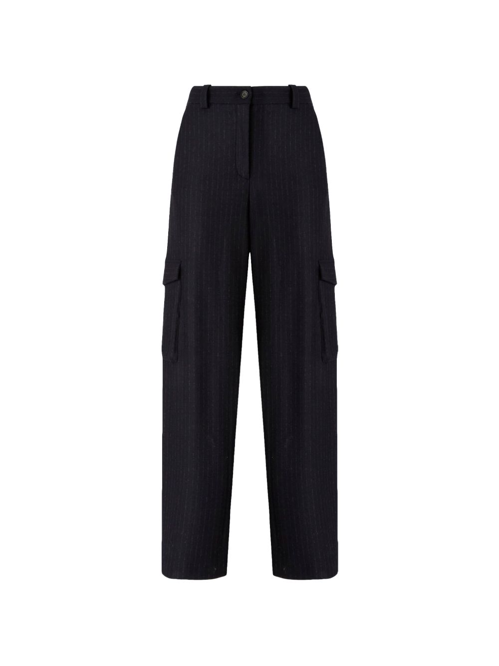 PINKO Pantaloni CALDARO neri casual eleganti con tasche cargo 