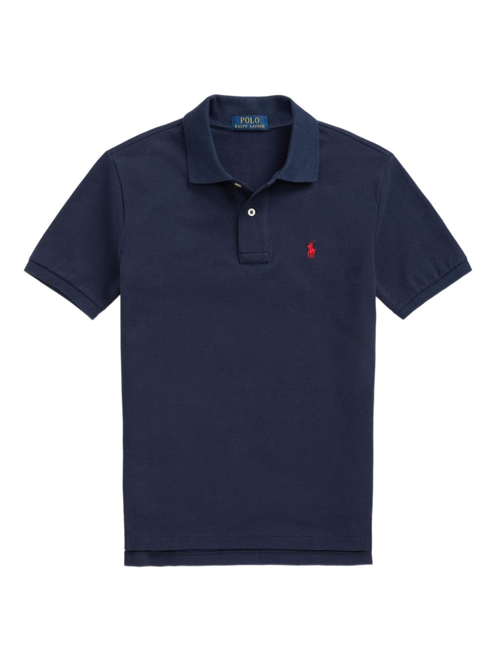 POLO RALPH LAUREN Polo blu con logo 