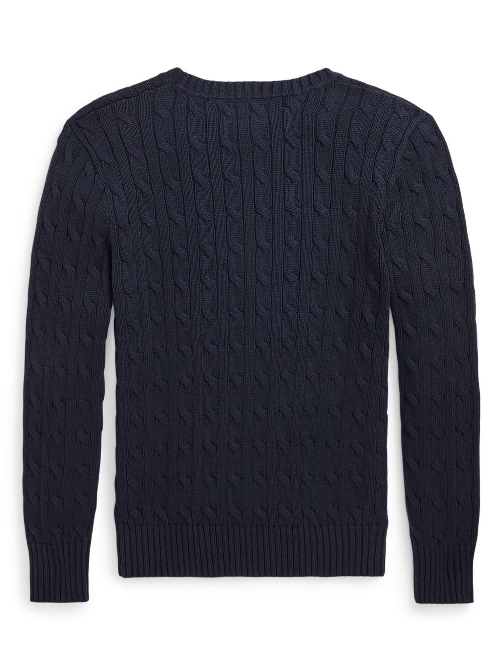 POLO RALPH LAUREN Maglia in cotone blu navy 