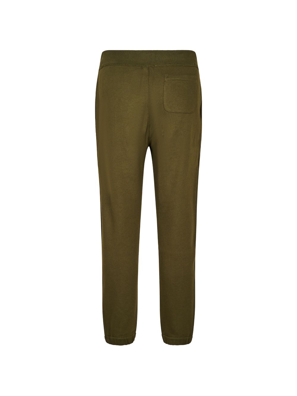 POLO RALPH LAUREN Pantaloni sportivi da uomo verdi in cotone con coulisse in vita 