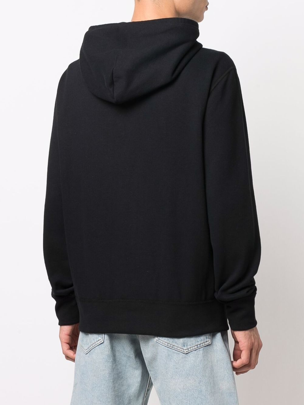 POLO RALPH LAUREN Felpa con cappuccio e zip con logo ricamato sul petto 