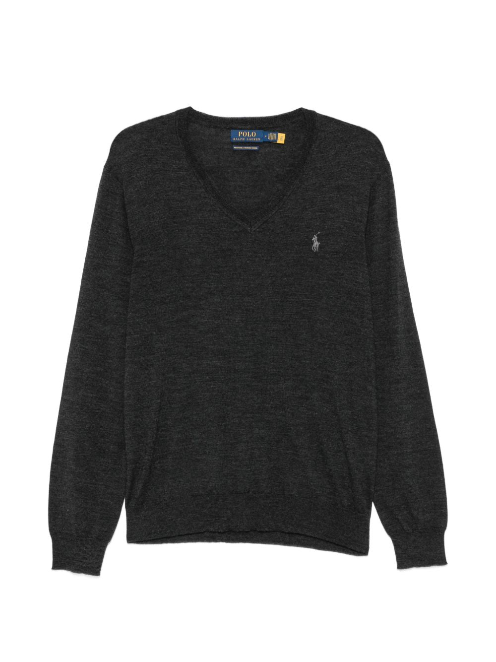 POLO RALPH LAUREN Maglia leggera in lana con scollo a V 