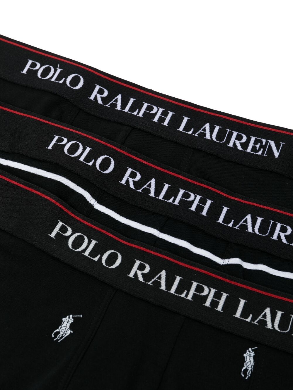 POLO RALPH LAUREN Boxer da uomo neri in confezione da 3 