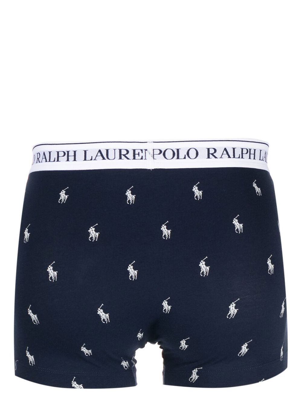 POLO RALPH LAUREN Set di 3 boxer in cotone stretch con logo 