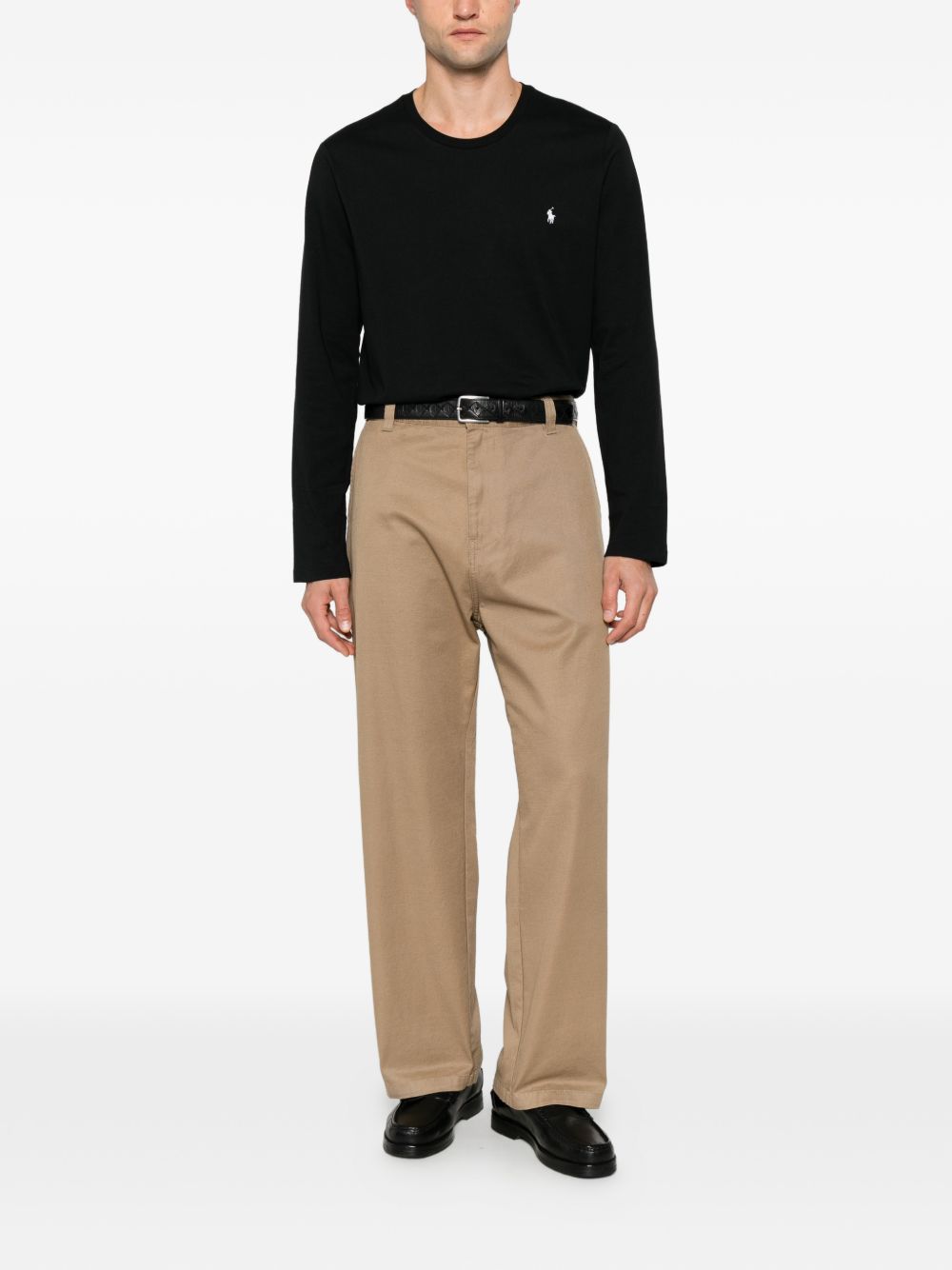 POLO RALPH LAUREN T-shirt Manica Lunga Nera 