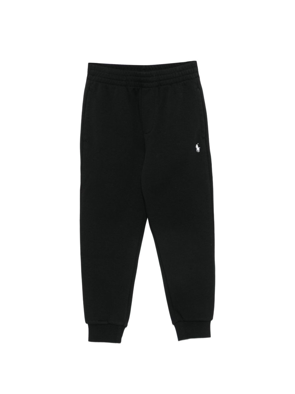 POLO RALPH LAUREN Pantaloni sportivi neri in cotone 