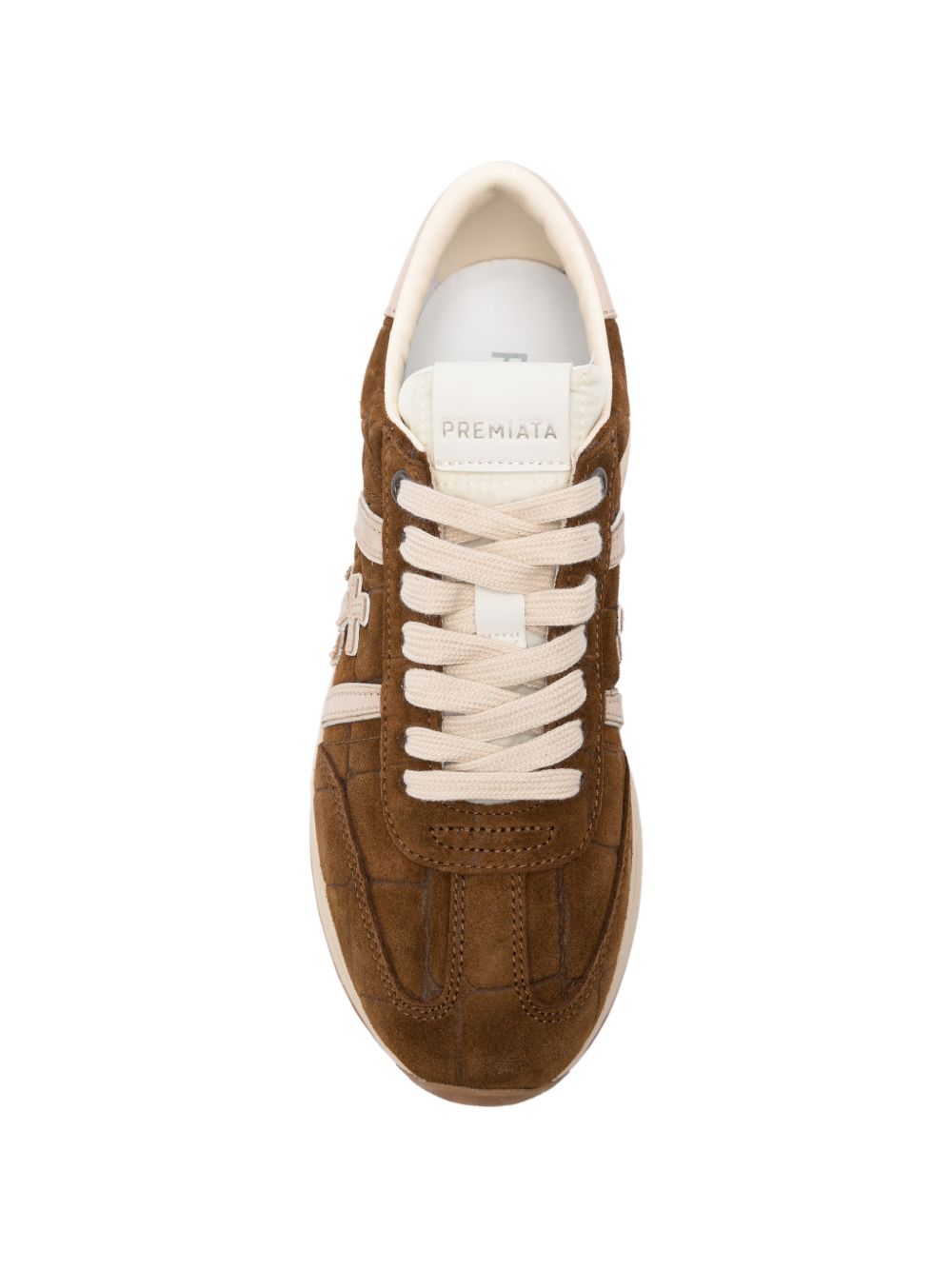 PREMIATA Sneakers Bethcoin in Suede con Suola Platform 