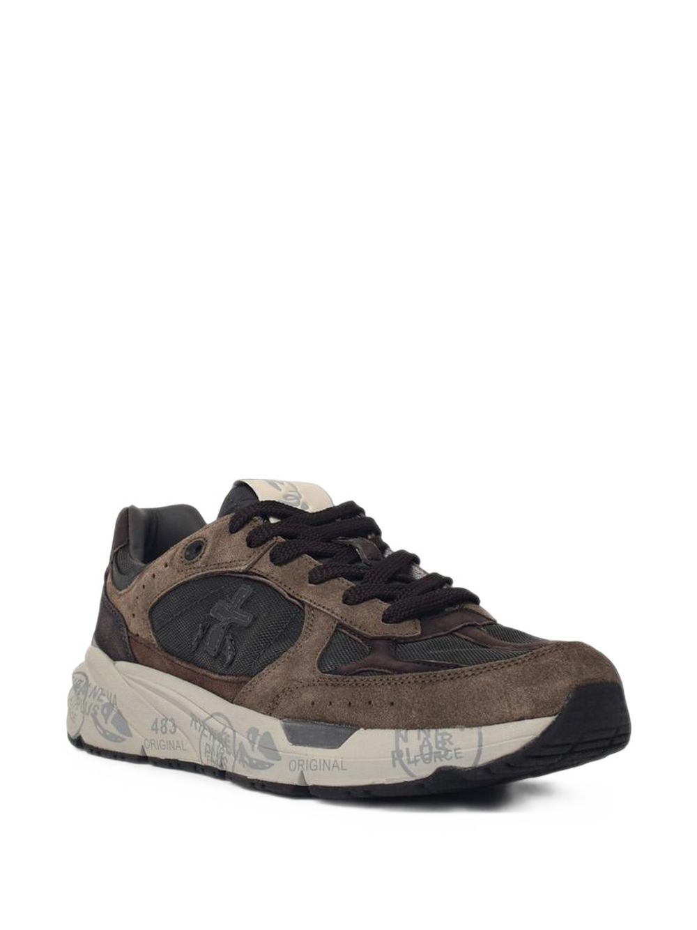 PREMIATA Sneakers marroni in suede 