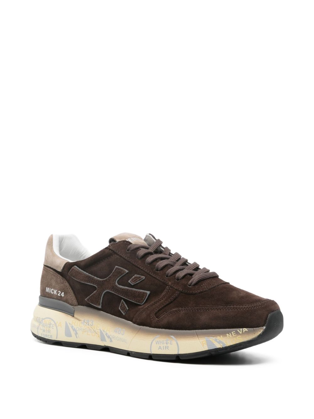 PREMIATA Sneakers marroni in suede 