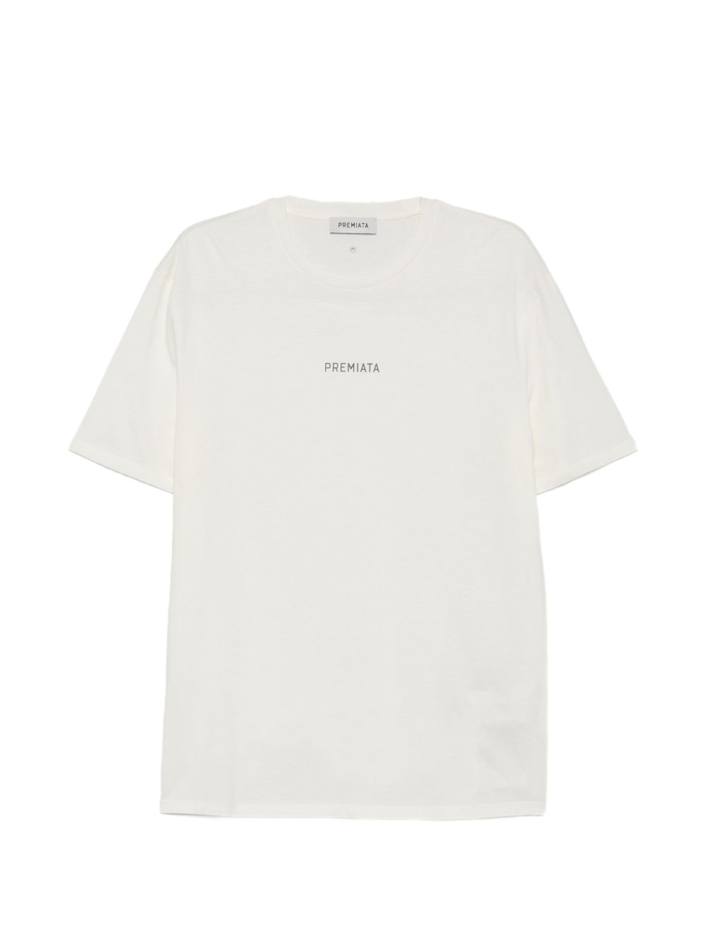 PREMIATA T-shirt Cloud bianca a maniche corte in cotone 
