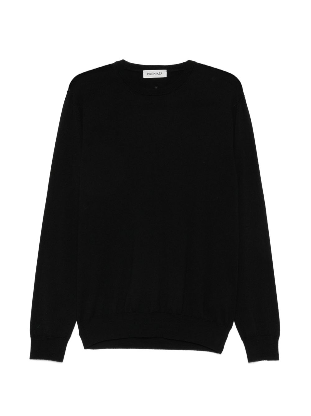 PREMIATA Maglia Black nera in lana a girocollo 