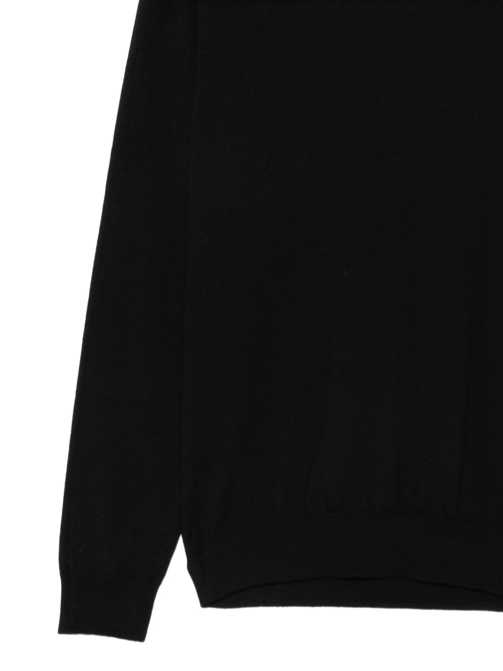 PREMIATA Maglia Black nera in lana a girocollo 
